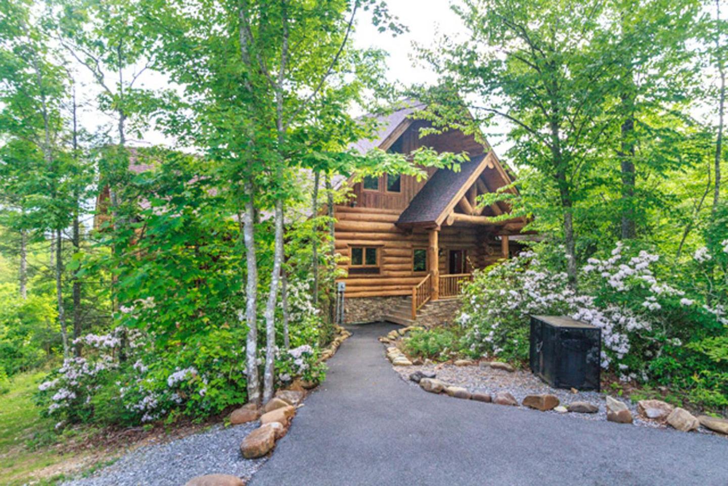 Big Bear Ridge Lodge - Breathtaking Mountain Views And Private Forest Scenes In Amazing Large Log Cabin Gatlinburg Kültér fotó