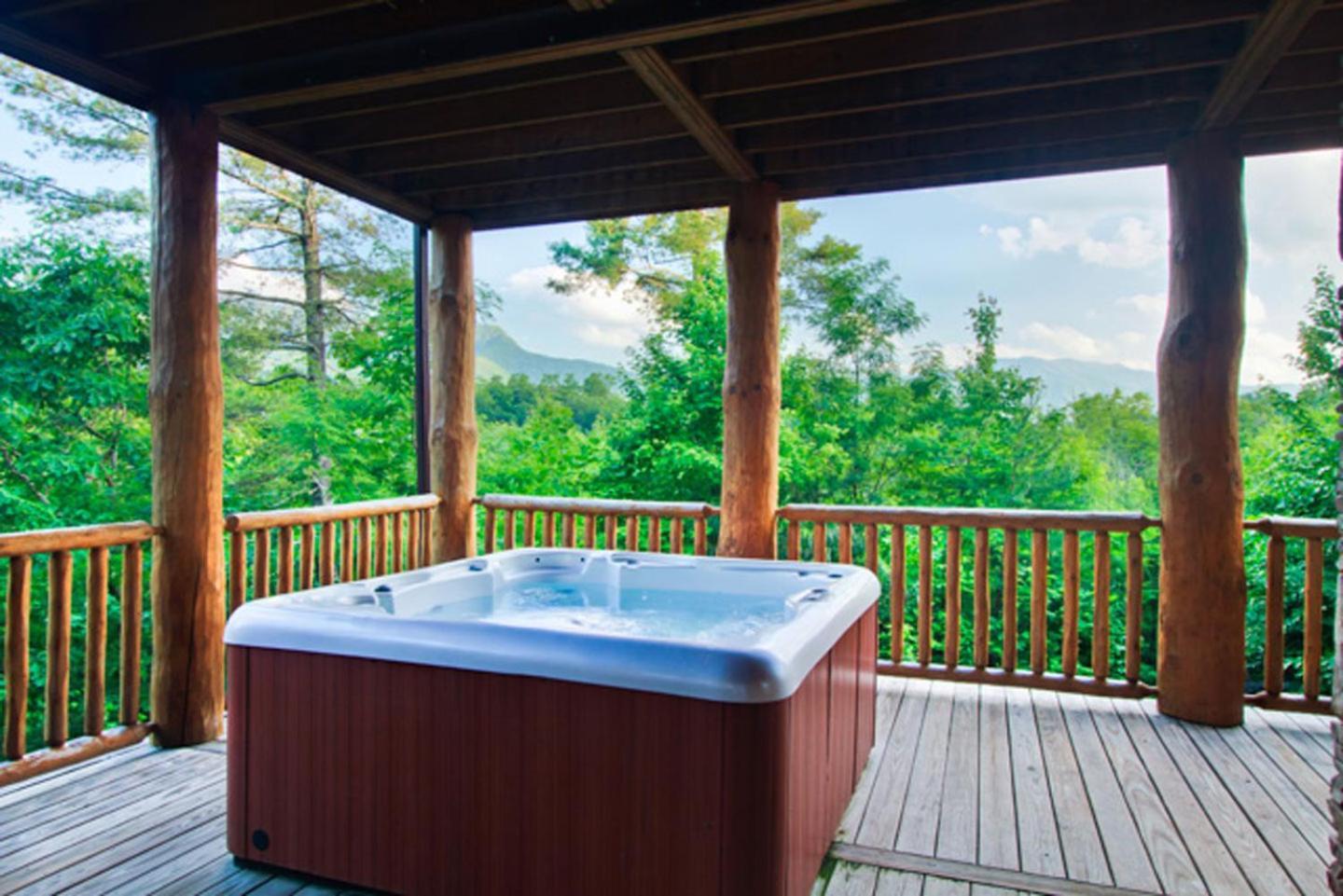 Big Bear Ridge Lodge - Breathtaking Mountain Views And Private Forest Scenes In Amazing Large Log Cabin Gatlinburg Kültér fotó